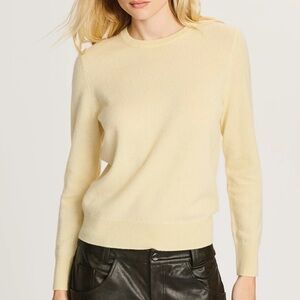 NAADAM 100% Cashmere Butter Yellow Sweater Medium